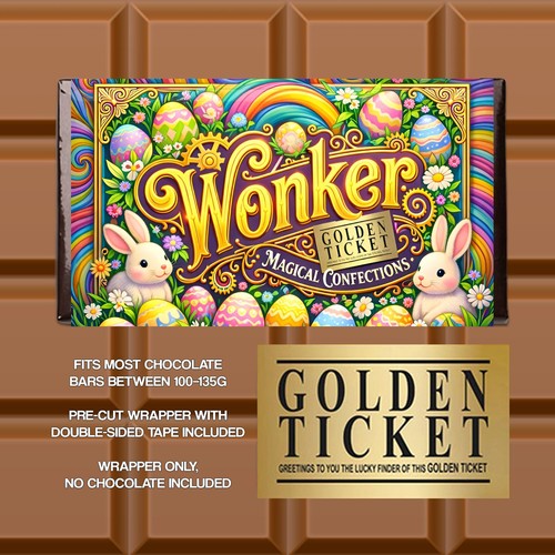 Wonker wrapper golden ticket - wonker,