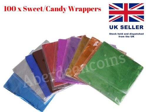100 square foil - 100, wrappers