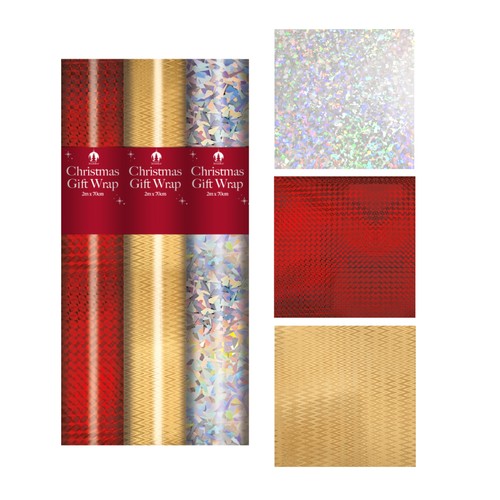Rolls holographic wrapping - holographic,