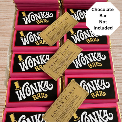 Wonka chocolate bar - chocolate,