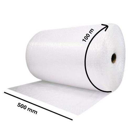 100m bubble wrap - roll, 500mm