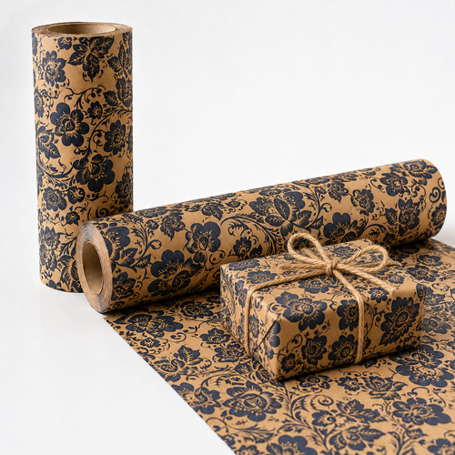25m floral kraft - 25m,