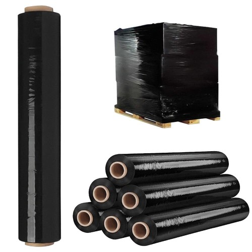 Black pallet wrap stretch - stretch, film