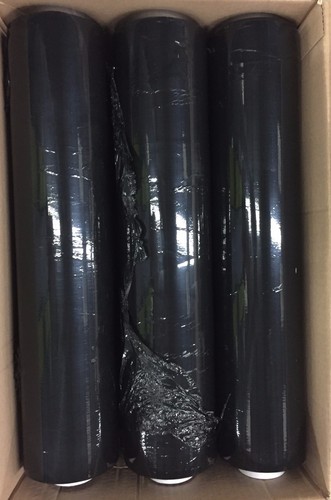Black pallet shrink wrap - pallet,