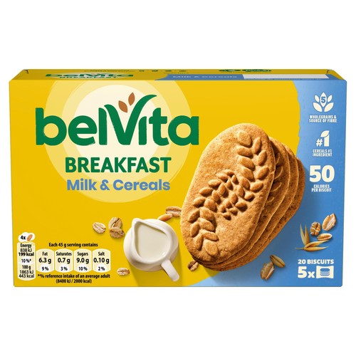 Belvita milk cereal biscuit - belvita,