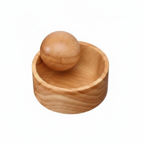 Wooden dumpling wrapper press - wrapper,