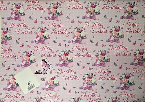 Sheets gift wrap 1 - 2, &
