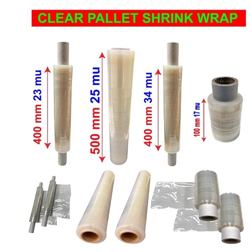 Clear pallet stretch shrink - clear,
