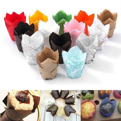 50pcs tulip wraps - wraps, cupcake