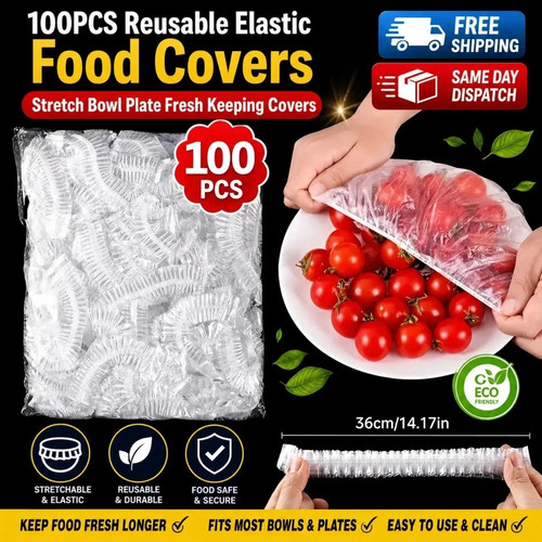 100pcs reusable elastic - 100pcs, food