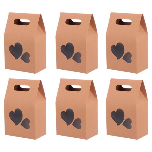 Kraft paper food box with - paper,